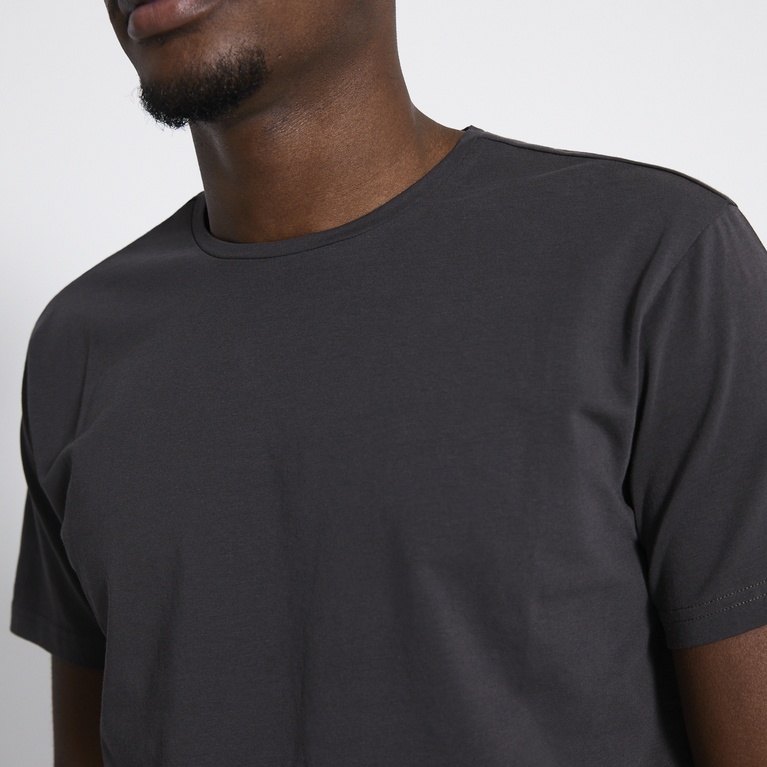 Premium basic tee "Casper" Dark Grey